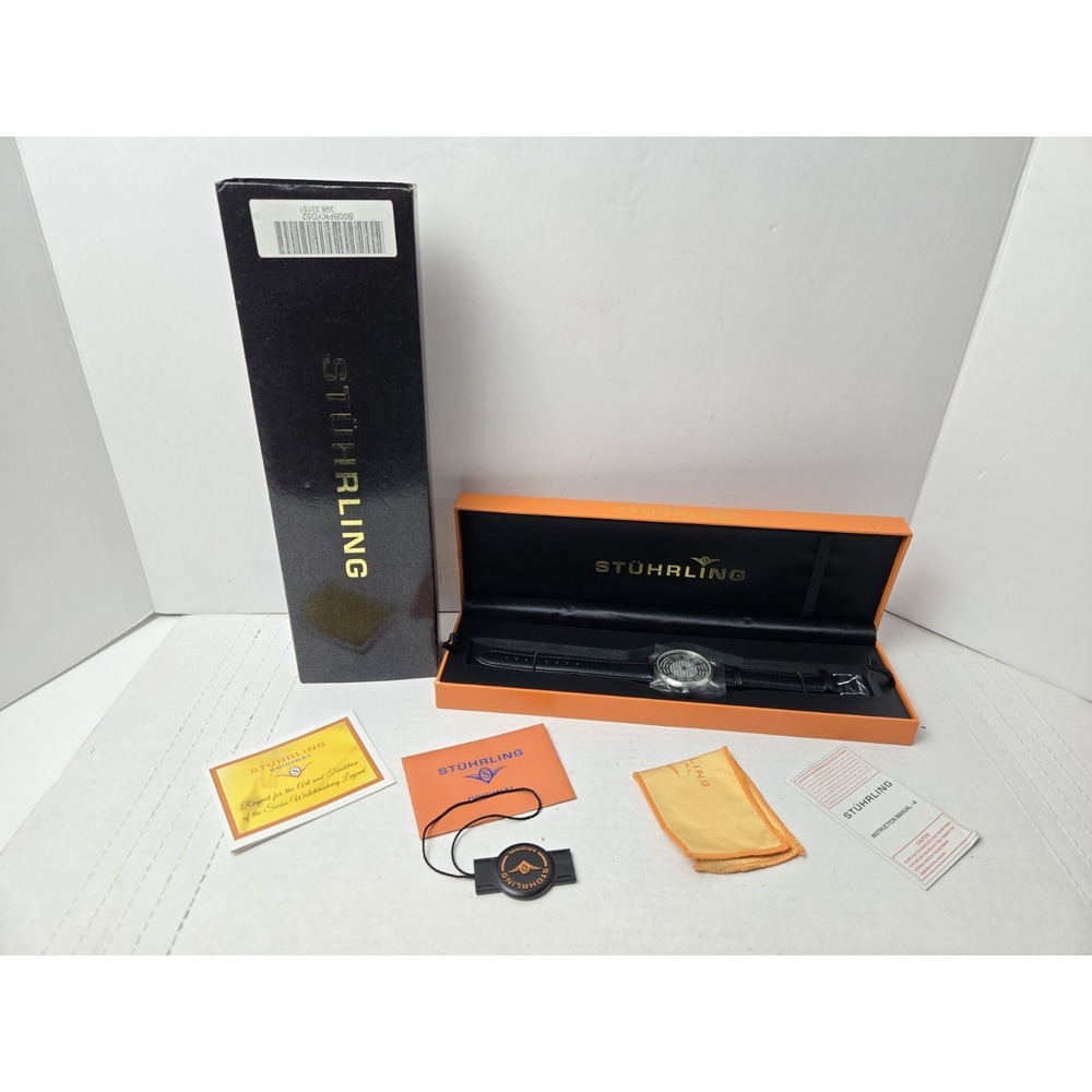 Stuhrling‎ watch w/ box New Winchester Colosseum